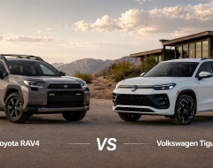 Toyota RAV4 vs Volkswagen Tiguan 2026: що краще купити в Україні