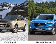 Ford Kuga II та Hyundai Tucson TL 2015–2019 з пробігом: що краще купити в Україні