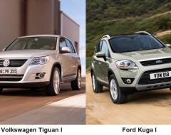 Volkswagen Tiguan I чи Ford Kuga I з пробігом: дизель, коробки та витрати на утримання