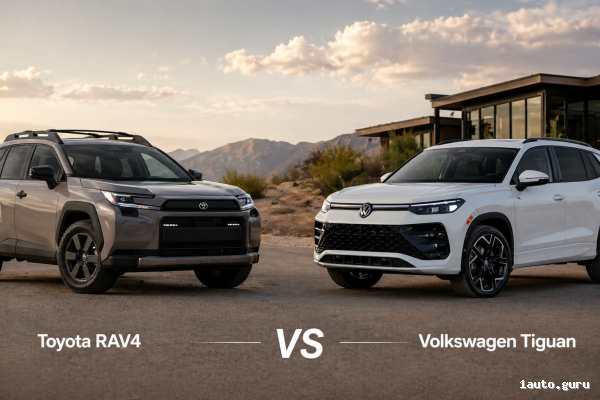 Toyota RAV4 vs Volkswagen Tiguan 2026: що краще купити в Україні