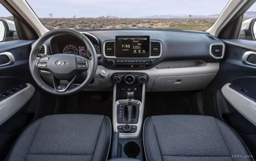 Hyundai Venue 2026 інтер'єр