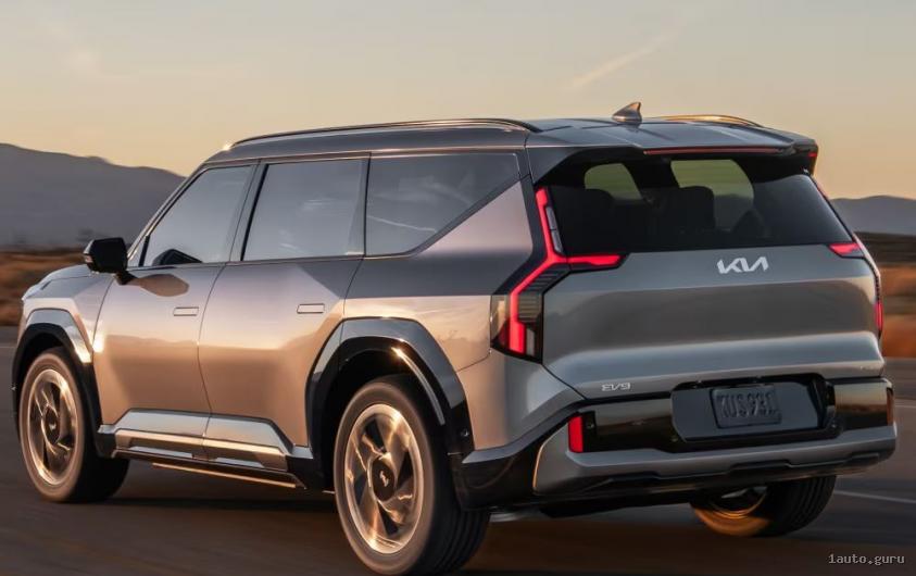 Новий Kia EV9 GT 2026 задня частина