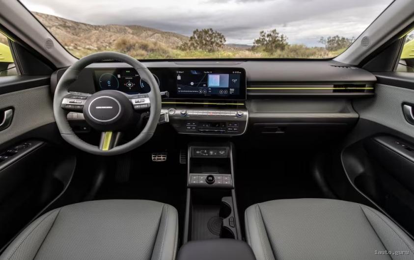 Салон, Hyundai Kona Electric зарядка і запас ходу