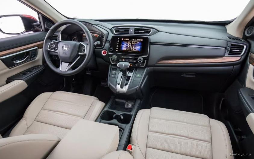 Салон, матеріали та мультимедіа Honda CR-V 2017–2022