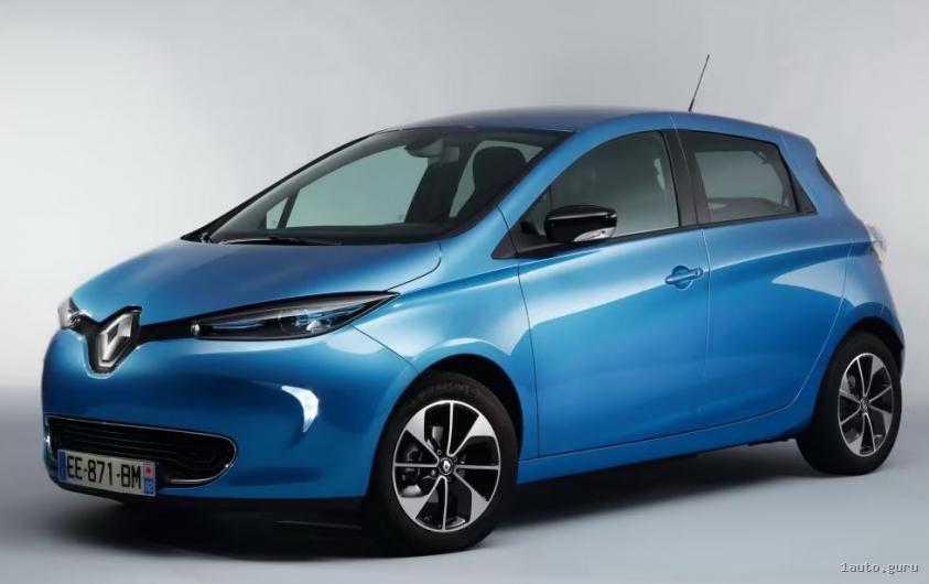 Renault Zoe Z.E. 40 до оновлення, вигляд збоку та п’ятидверний кузов