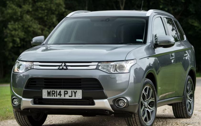 Mitsubishi Outlander III PHEV, 2014–2018